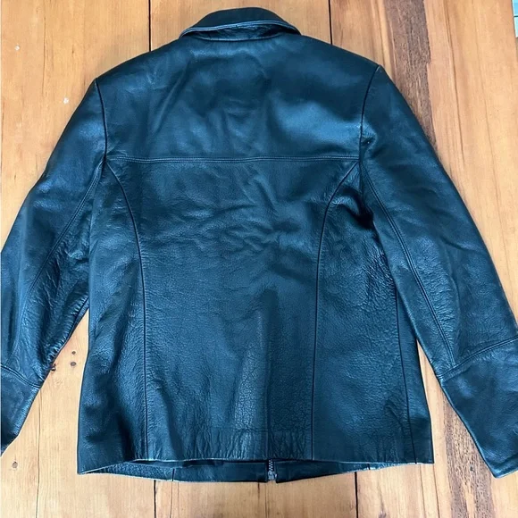 Black Leather Jacket - Picture 4 of 4